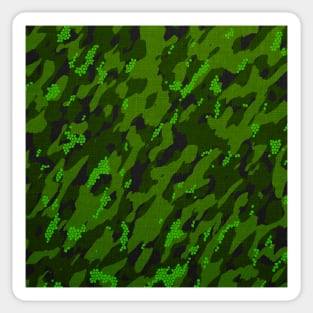 Camouflage - Green Sticker